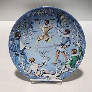 Vintage Haviland Christmas Plate 1979